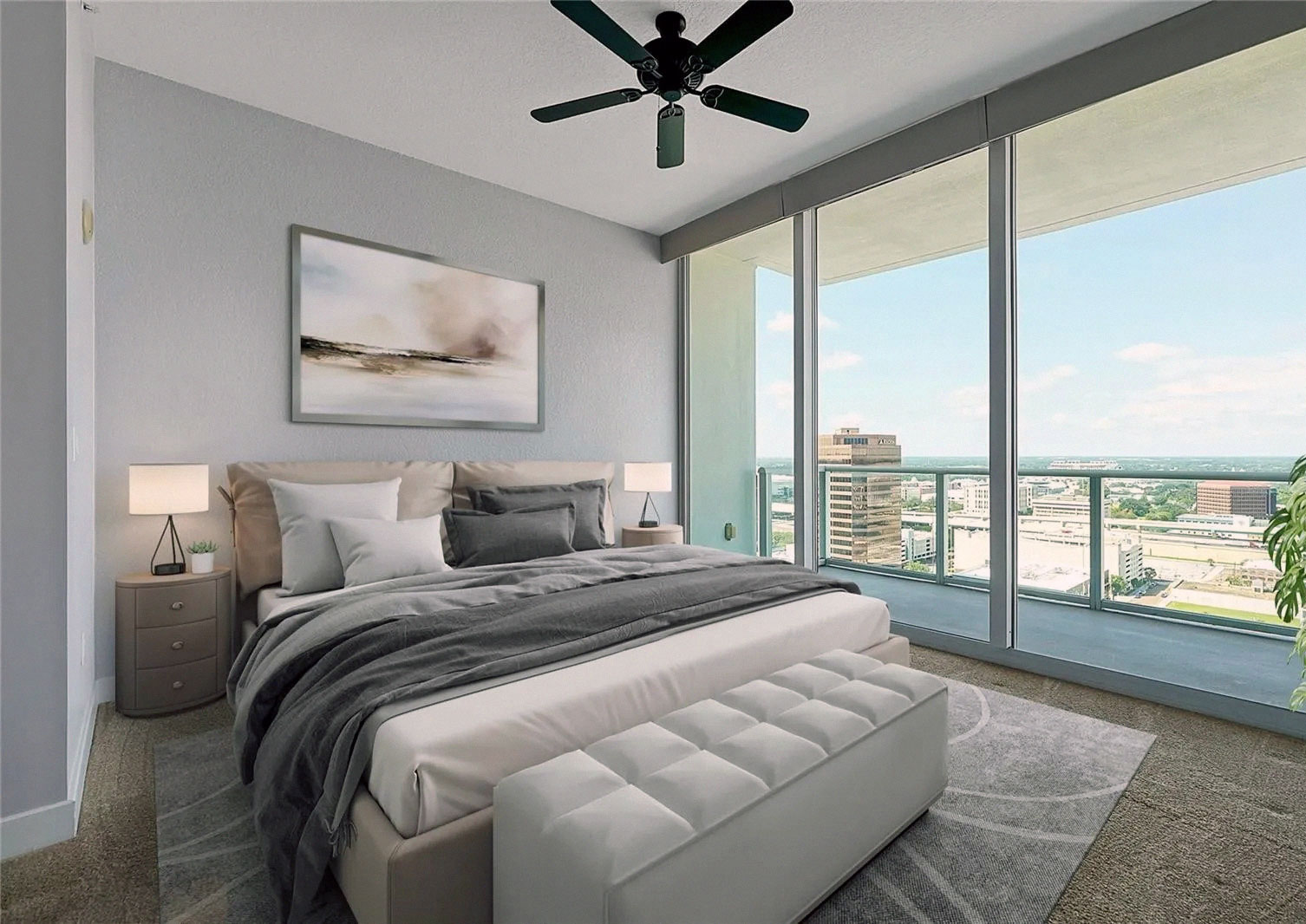 Luxury 3-Bedroom Condo with Breathtaking Lake Eola and City Views